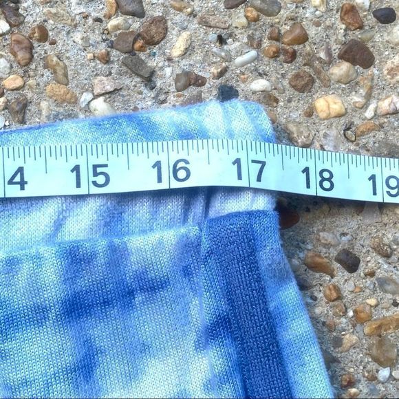 Lucky Brand Blue White Tie Dye Outfit Size Large - Picture 6 of 8